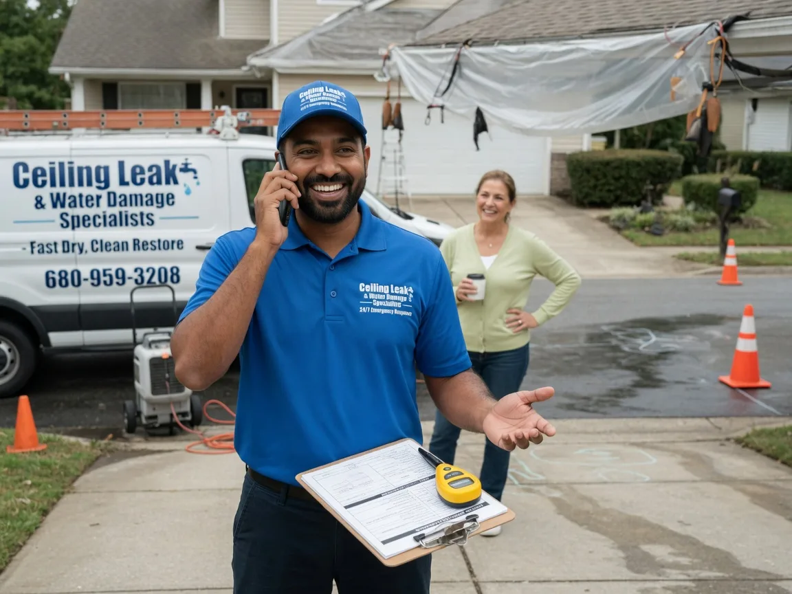 Ceiling Leak Cleanup Port Wentworth, GA FAQs