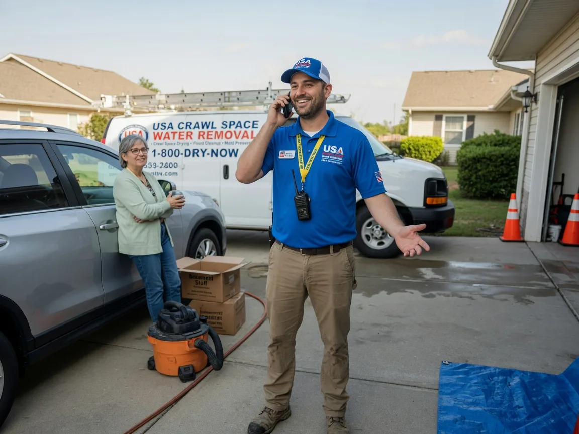 Crawl Space Water Removal Port Wentworth, GA FAQs